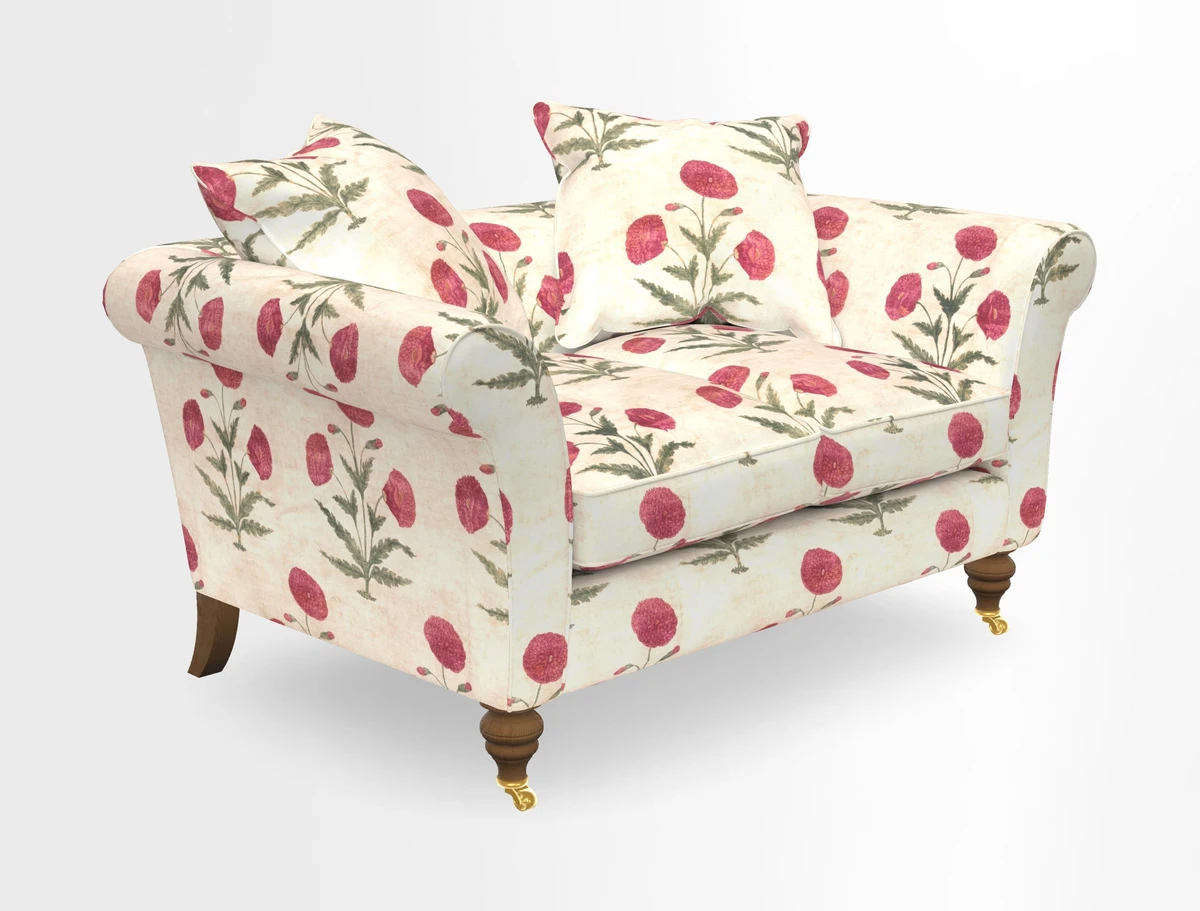 Otley 3 Seater Sofa in RHS Botanicals Palm Leaf Corn
