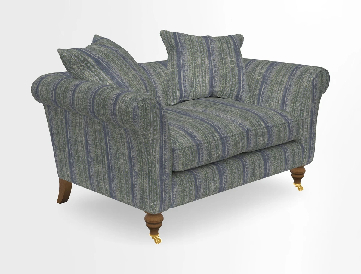 Otley 3 Seater Sofa in RHS Botanicals Palm Leaf Corn
