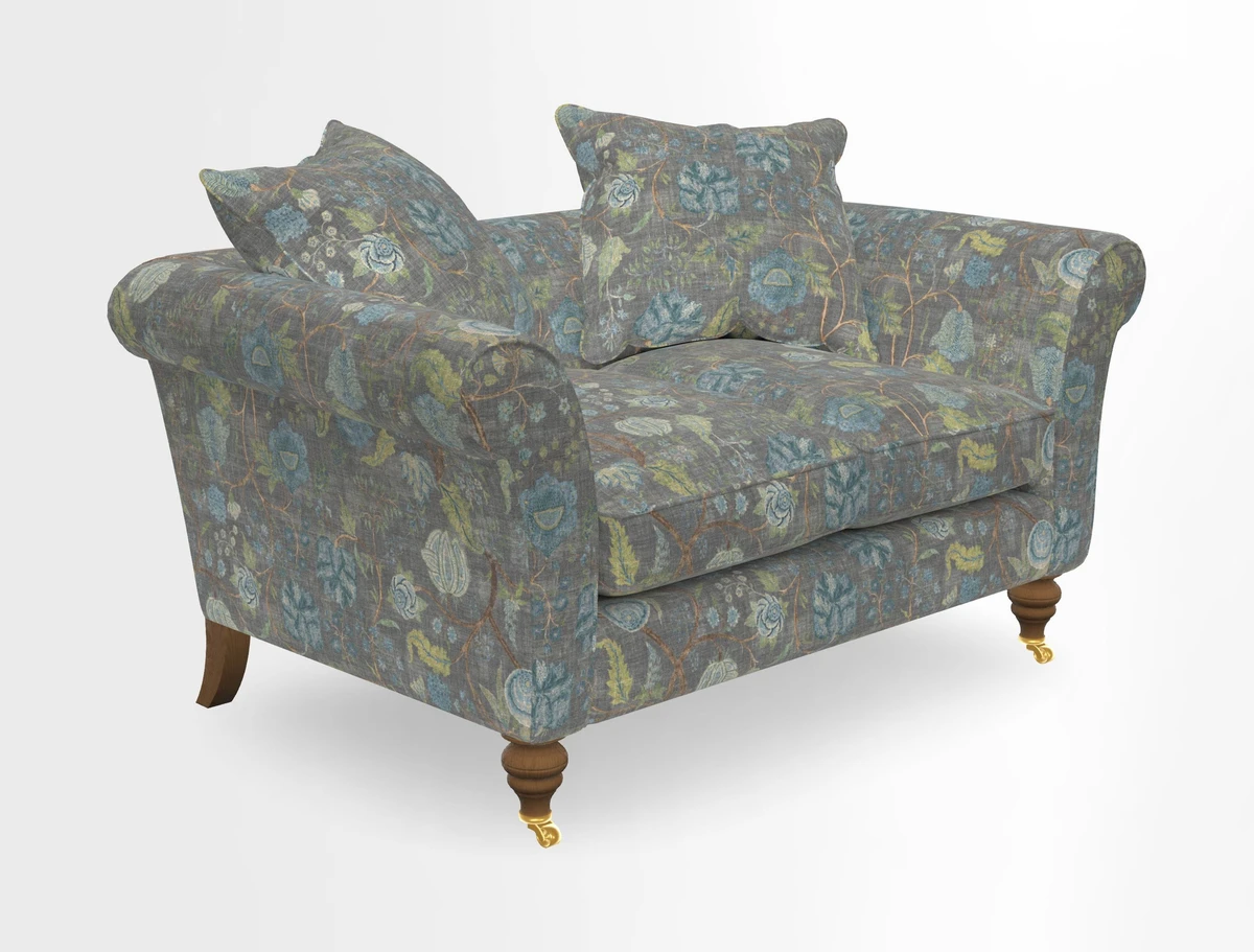 Otley 3 Seater Sofa in RHS Botanicals Palm Leaf Corn