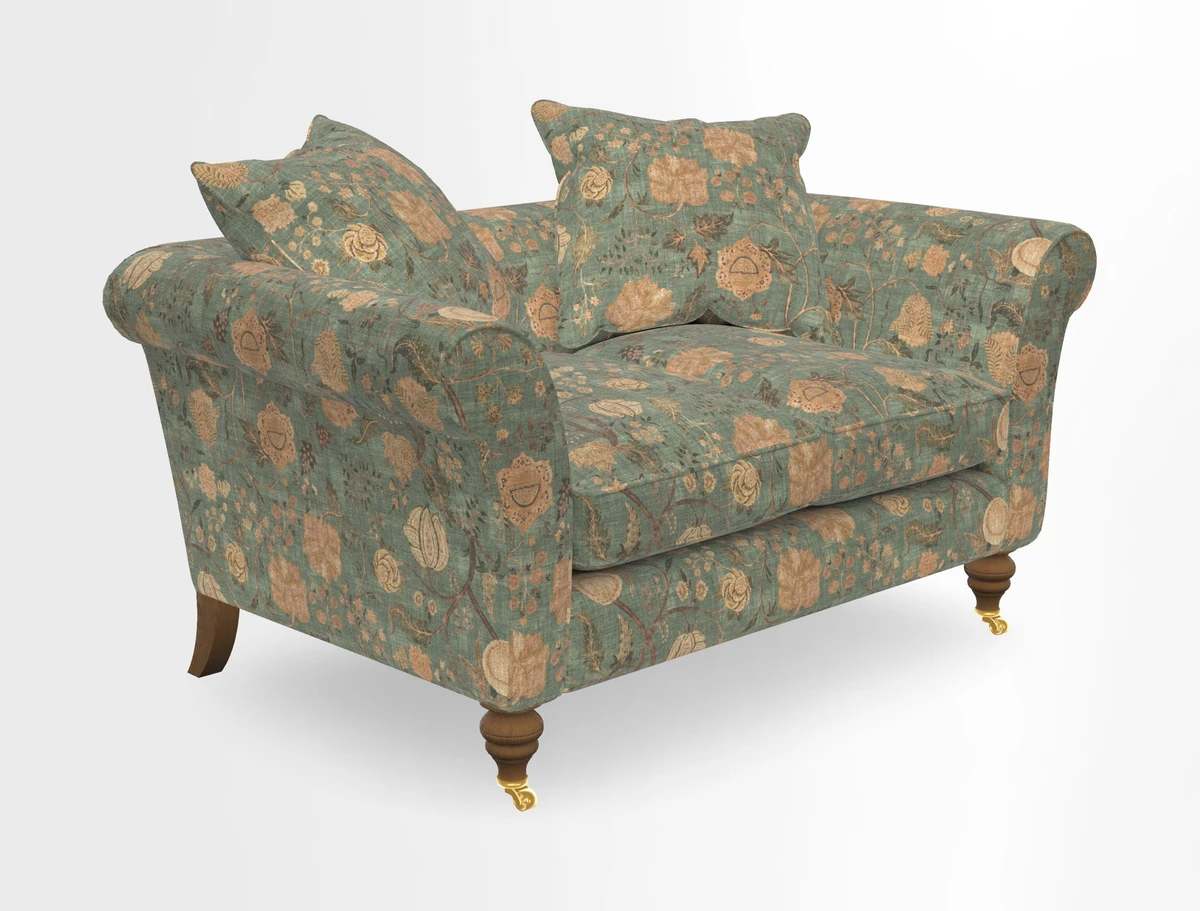 Otley 3 Seater Sofa in RHS Botanicals Palm Leaf Corn