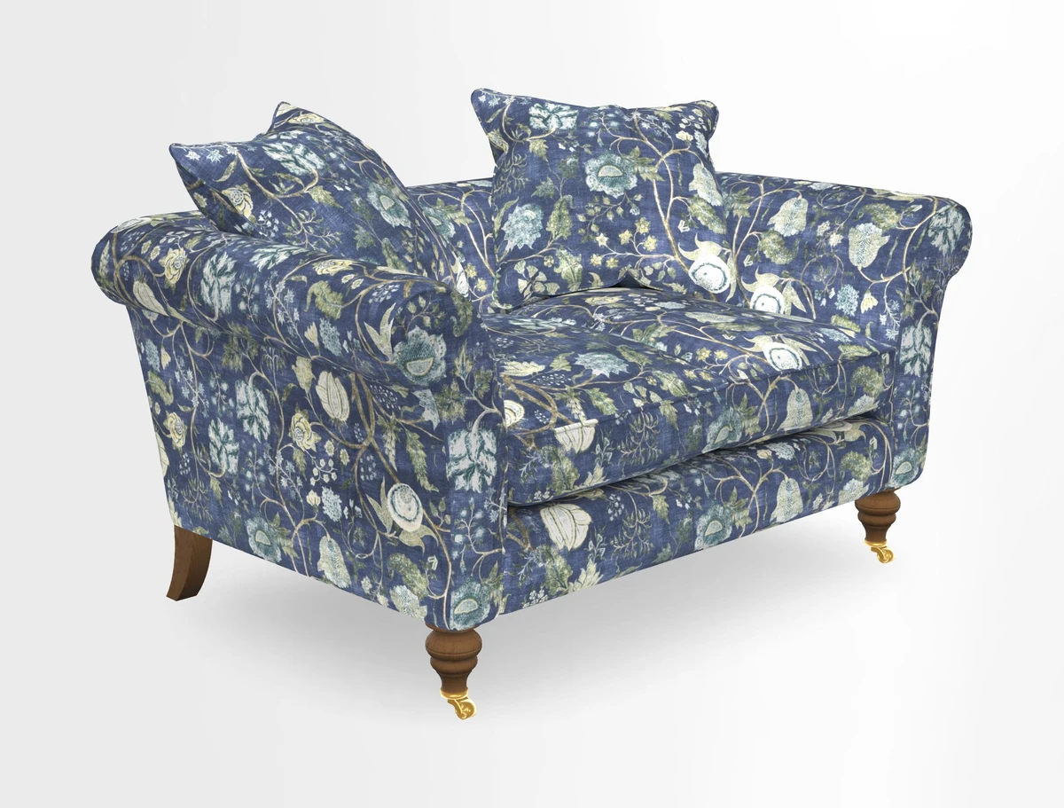 Otley 3 Seater Sofa in RHS Botanicals Palm Leaf Corn