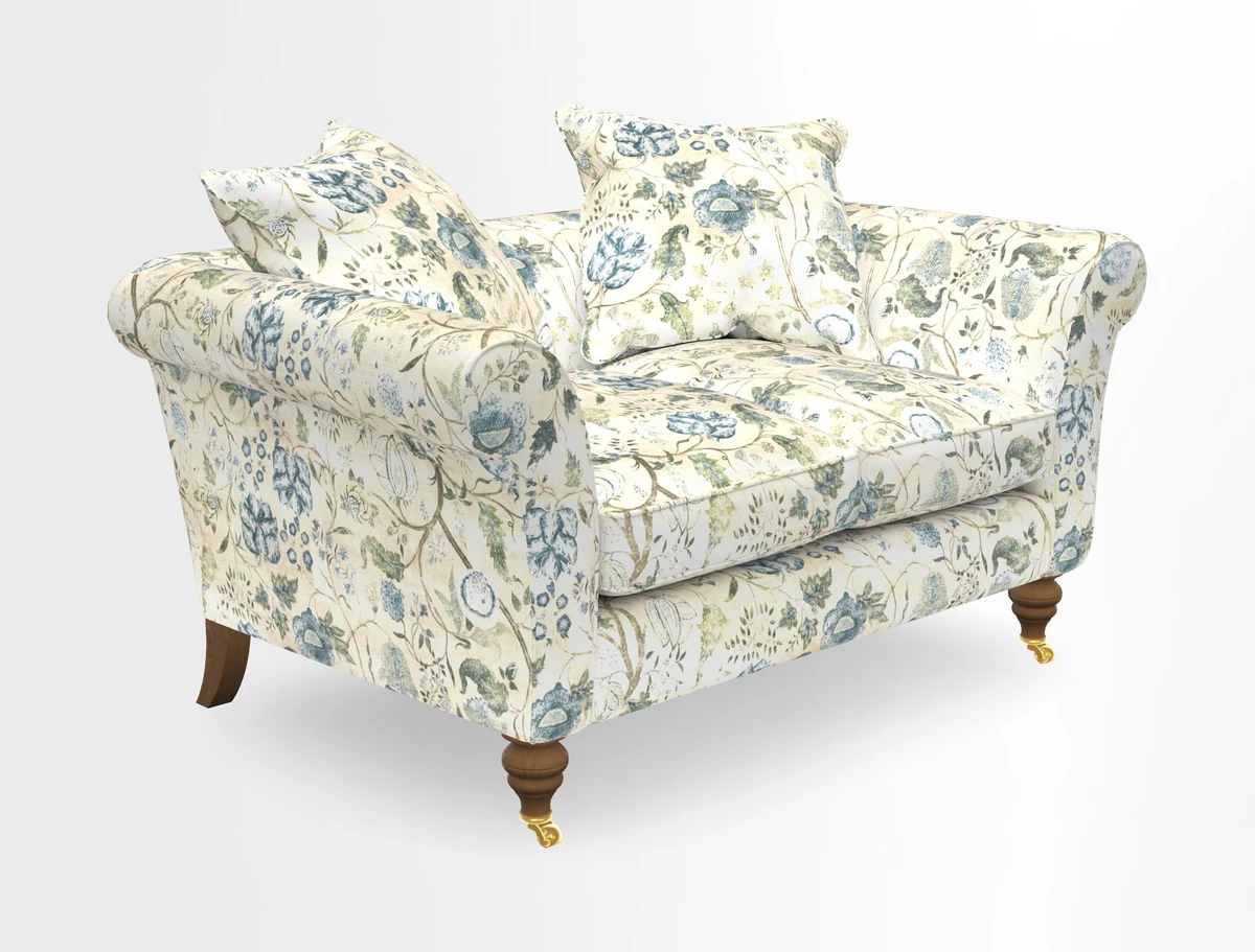 Otley 3 Seater Sofa in RHS Botanicals Palm Leaf Corn