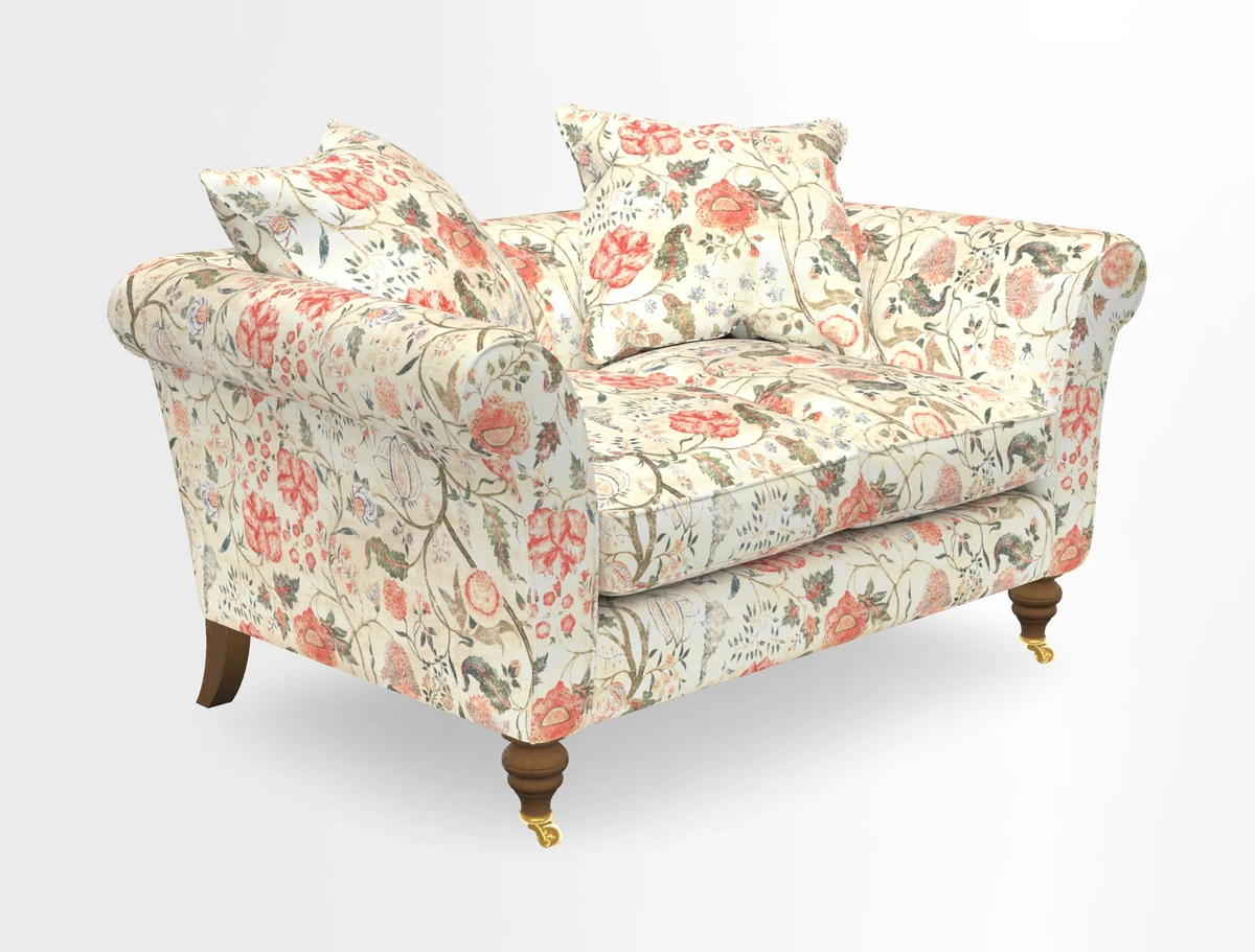 Otley 3 Seater Sofa in RHS Botanicals Palm Leaf Corn