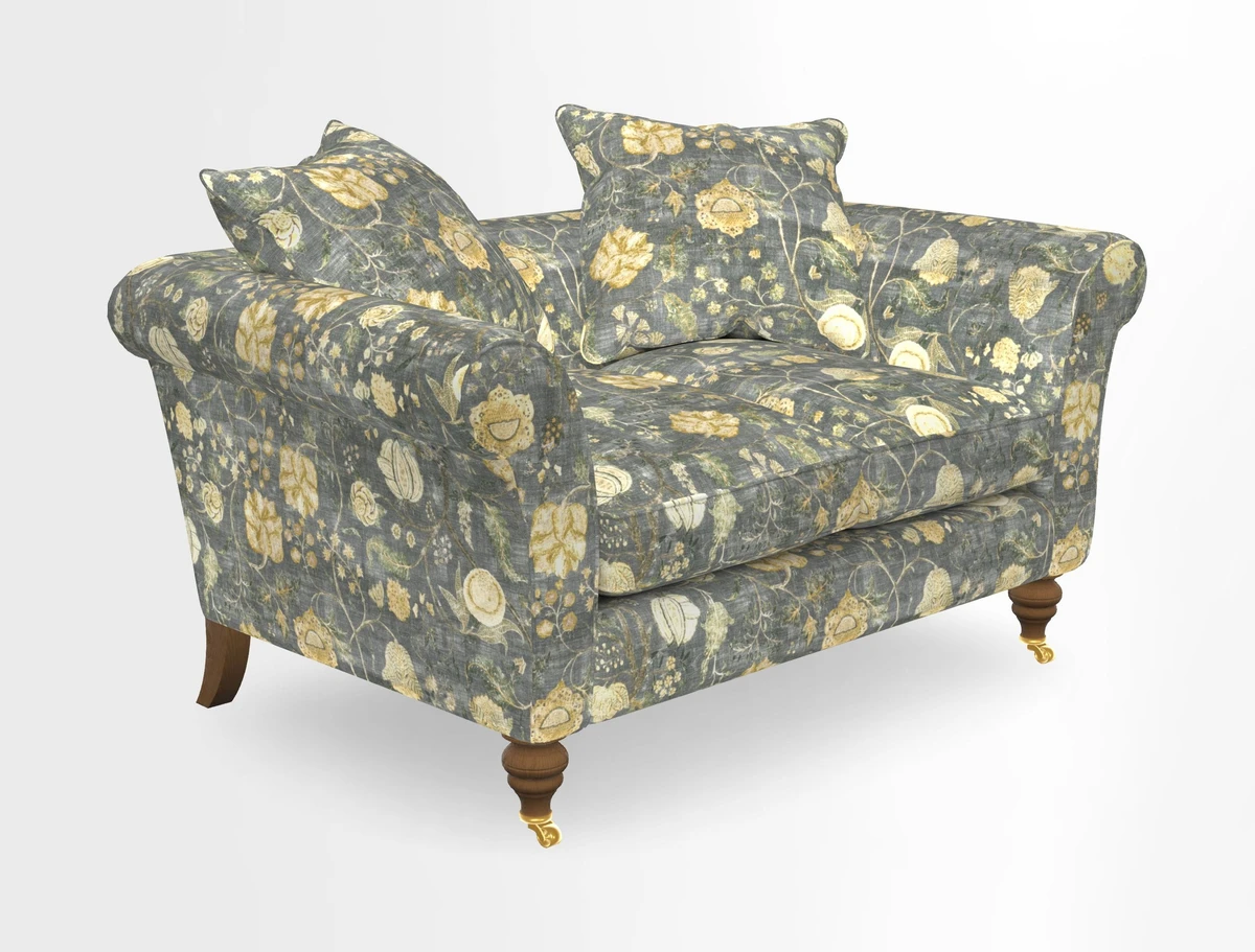 Otley 3 Seater Sofa in RHS Botanicals Palm Leaf Corn
