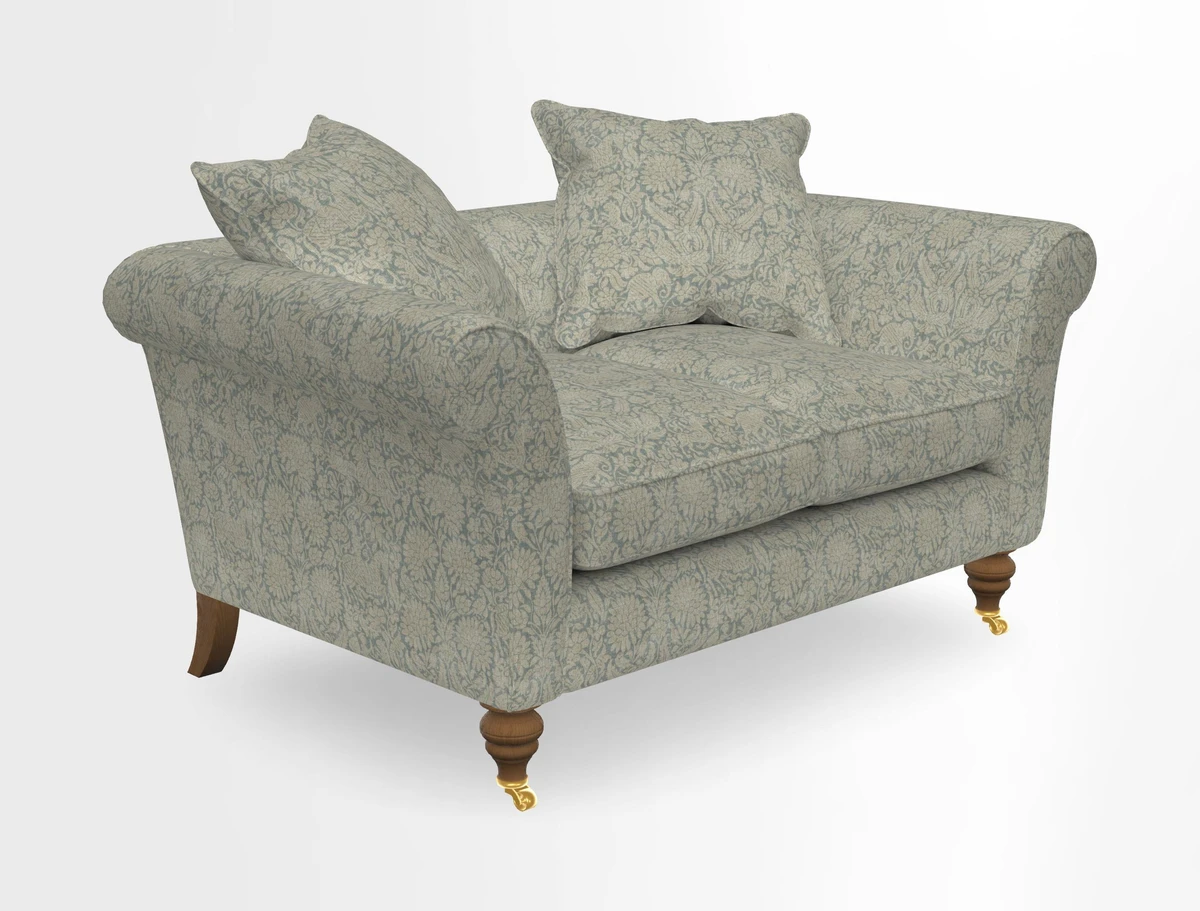 Otley 3 Seater Sofa in RHS Botanicals Palm Leaf Corn