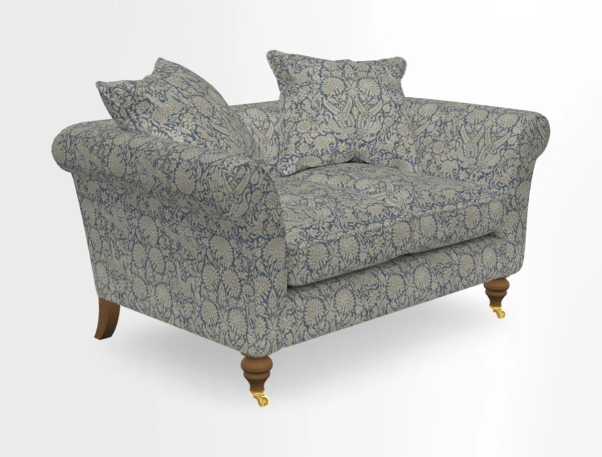 Otley 3 Seater Sofa in RHS Botanicals Palm Leaf Corn