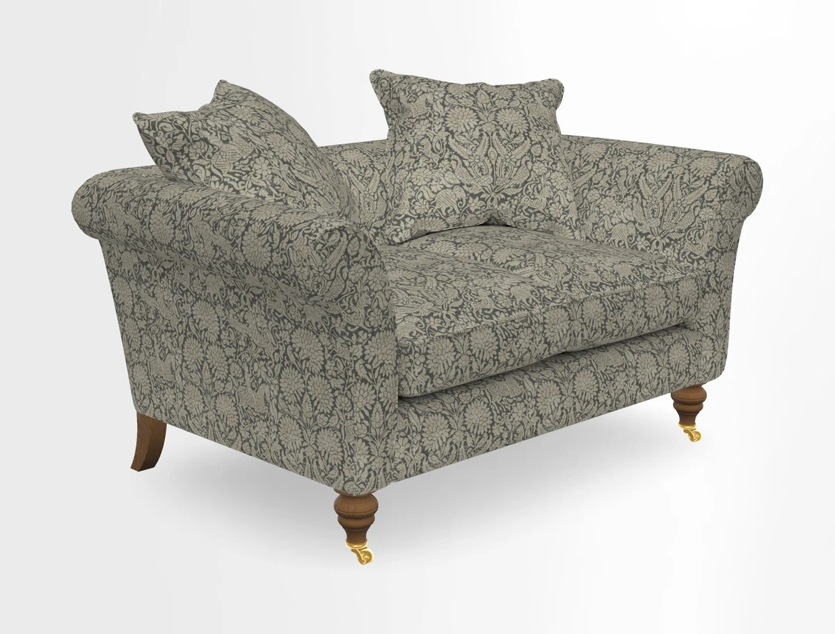 Otley 3 Seater Sofa in RHS Botanicals Palm Leaf Corn