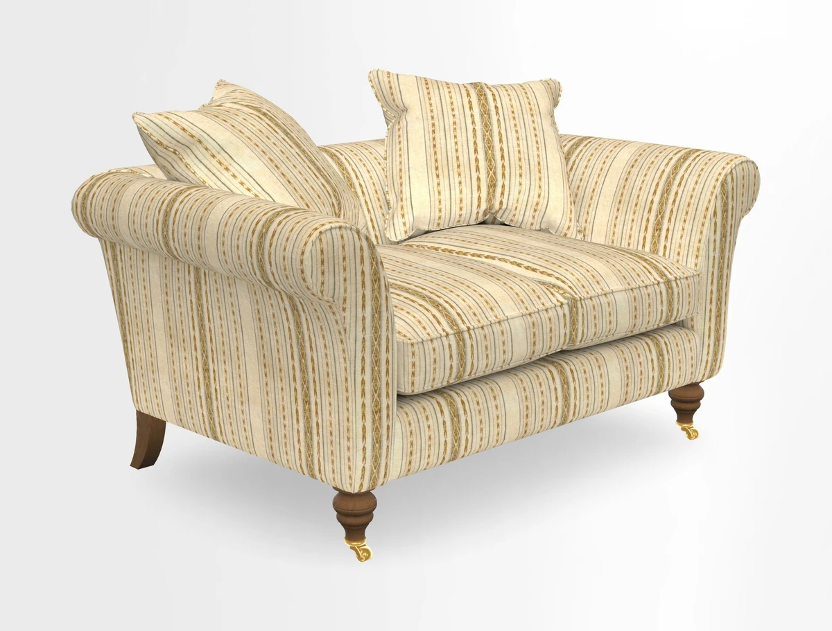 Otley 3 Seater Sofa in RHS Botanicals Palm Leaf Corn