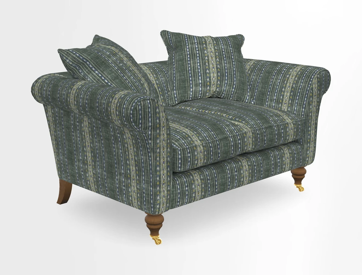 Otley 3 Seater Sofa in RHS Botanicals Palm Leaf Corn