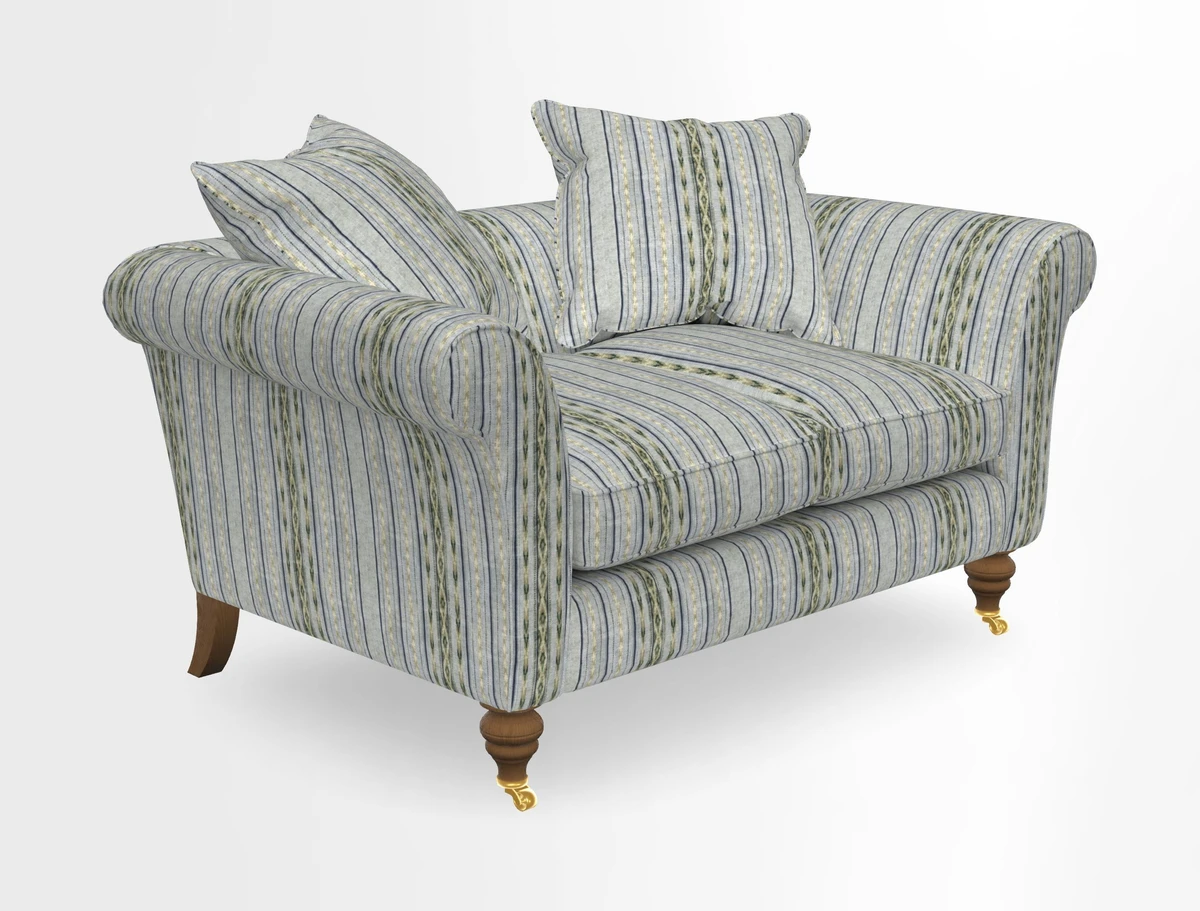 Otley 3 Seater Sofa in RHS Botanicals Palm Leaf Corn