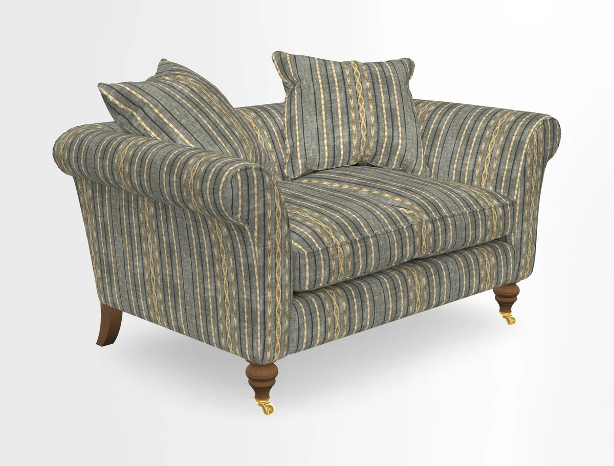 Otley 3 Seater Sofa in RHS Botanicals Palm Leaf Corn