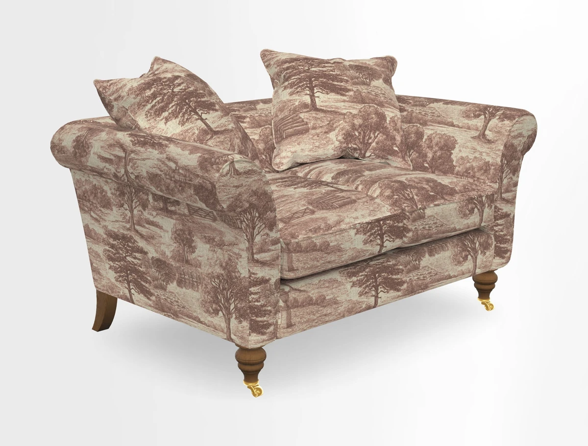 Otley 3 Seater Sofa in RHS Botanicals Palm Leaf Corn