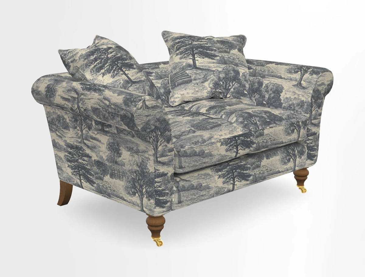 Otley 3 Seater Sofa in RHS Botanicals Palm Leaf Corn