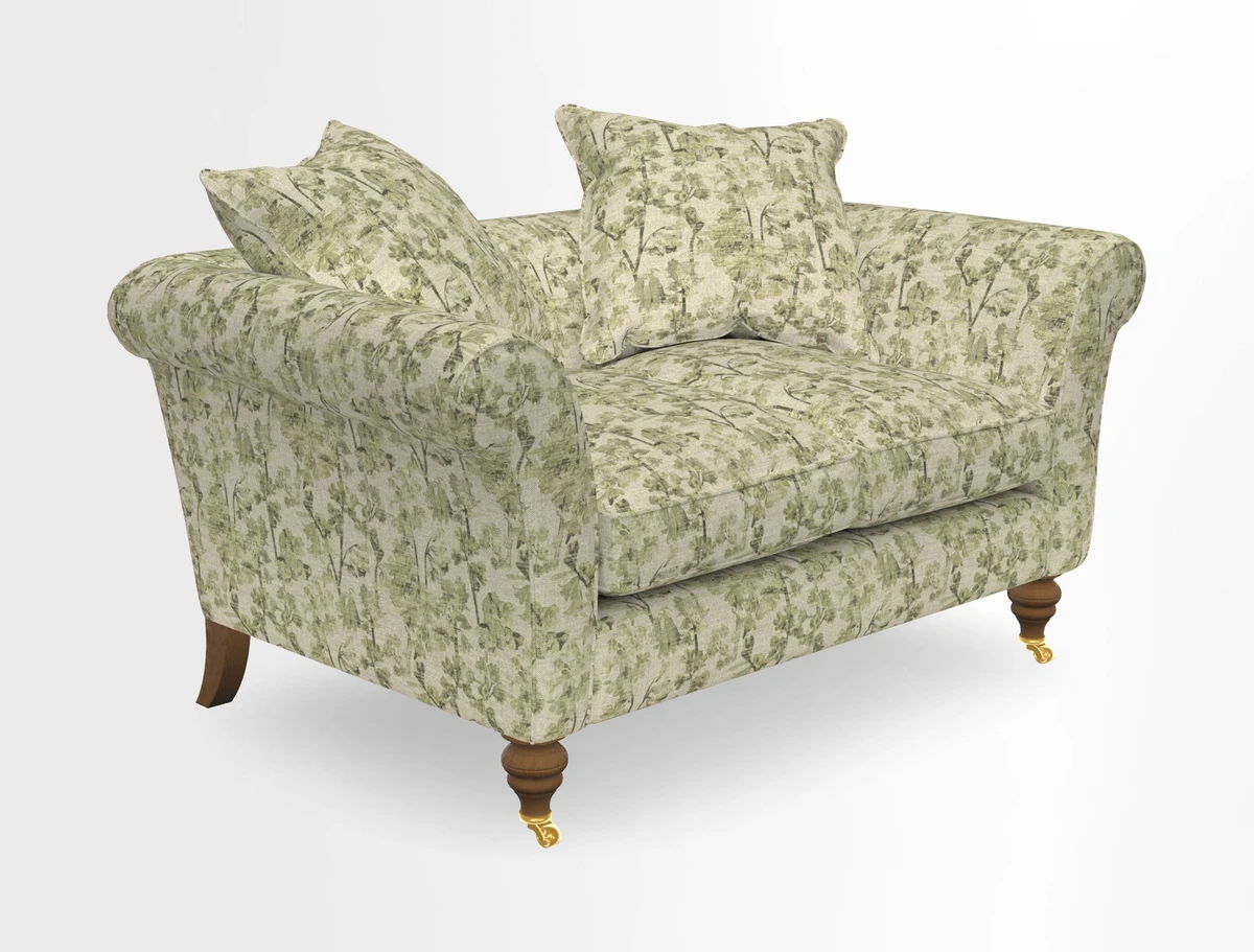 Otley 3 Seater Sofa in RHS Botanicals Palm Leaf Corn