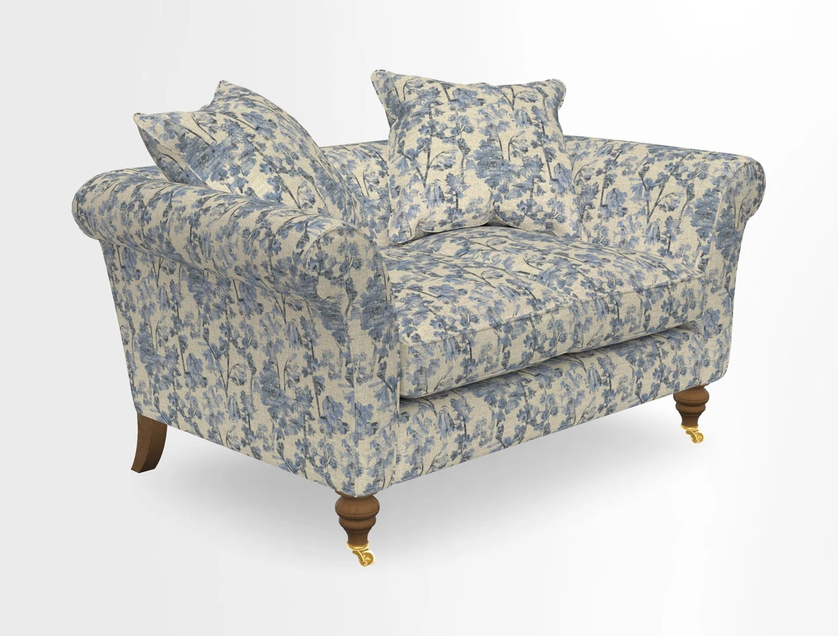 Otley 3 Seater Sofa in RHS Botanicals Palm Leaf Corn