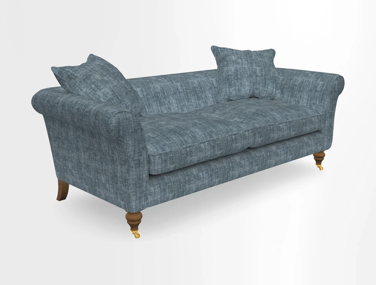 Otley 3 Seater Sofa in RHS Botanicals Palm Leaf Corn