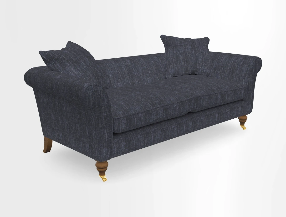 Otley 3 Seater Sofa in RHS Botanicals Palm Leaf Corn