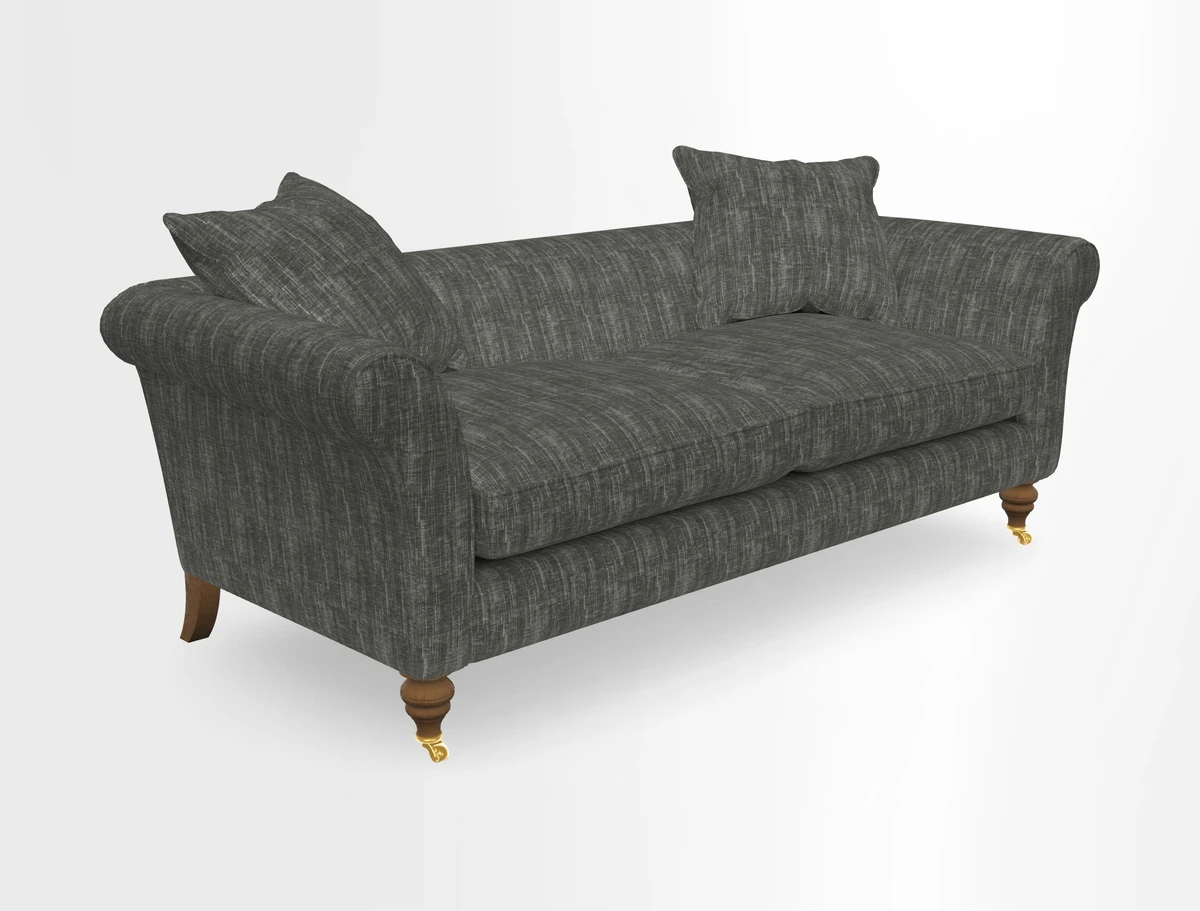 Otley 3 Seater Sofa in RHS Botanicals Palm Leaf Corn