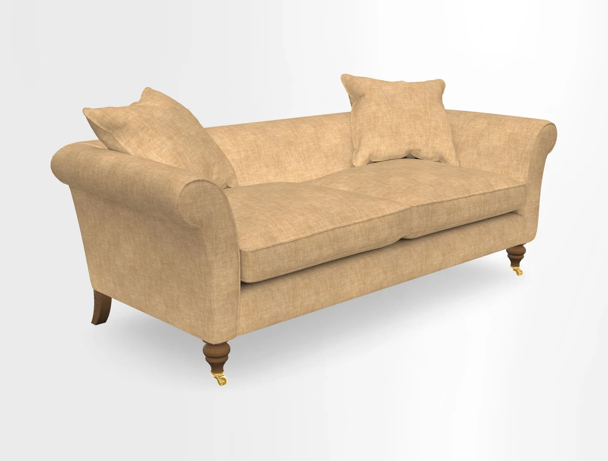 Otley 3 Seater Sofa in RHS Botanicals Palm Leaf Corn