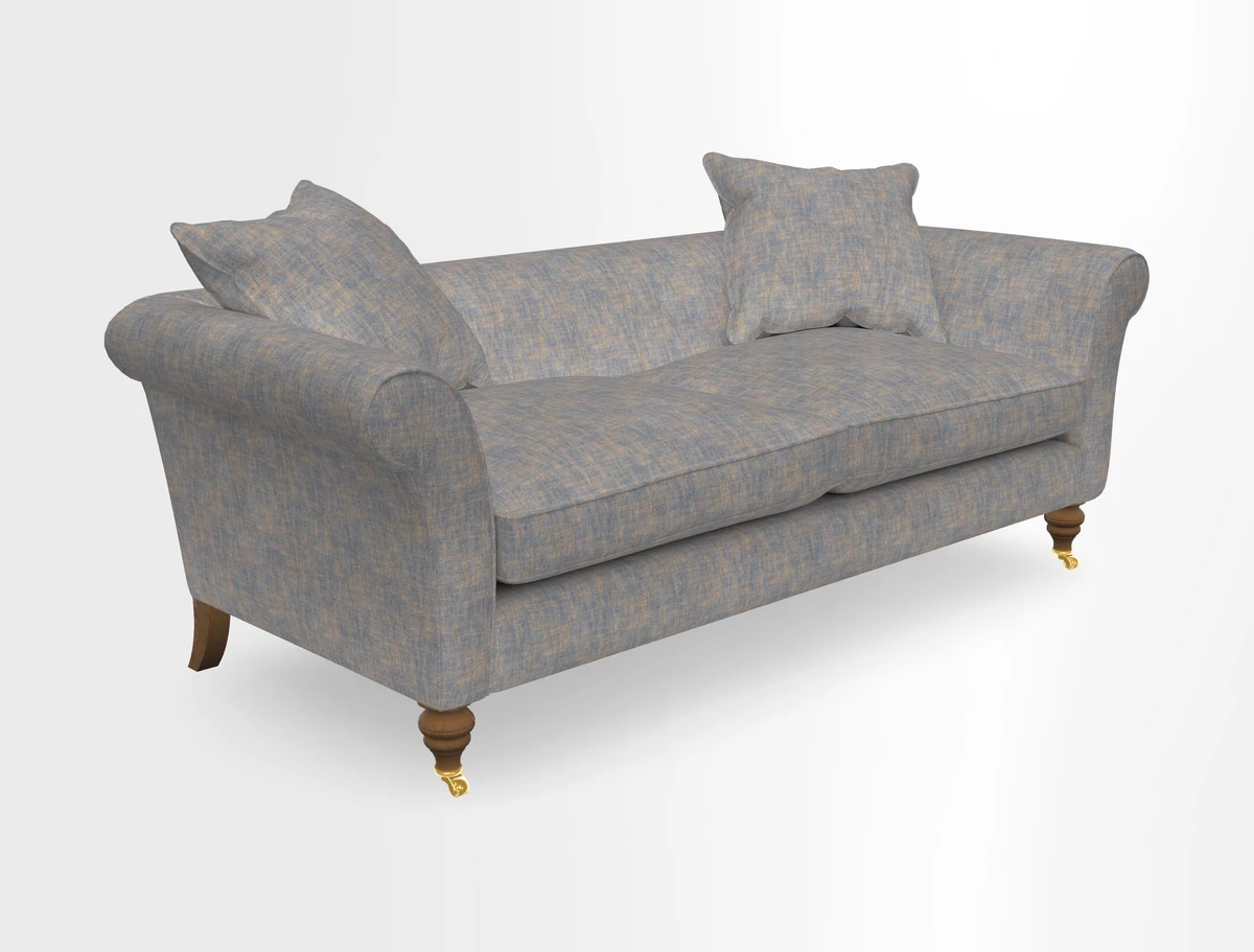 Otley 3 Seater Sofa in RHS Botanicals Palm Leaf Corn