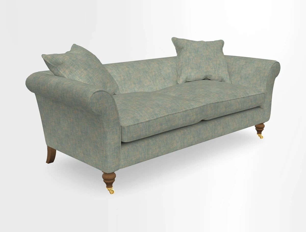 Otley 3 Seater Sofa in RHS Botanicals Palm Leaf Corn