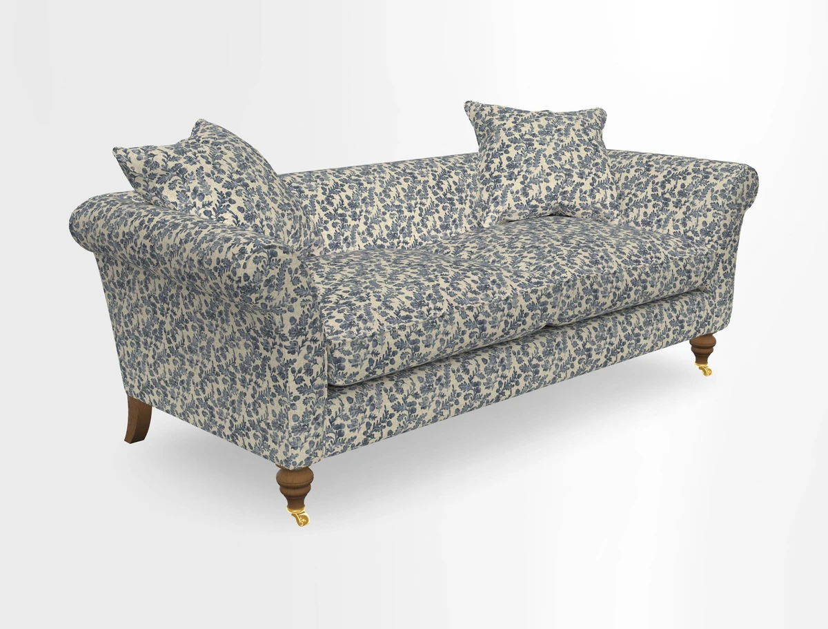 Otley 3 Seater Sofa in RHS Botanicals Palm Leaf Corn