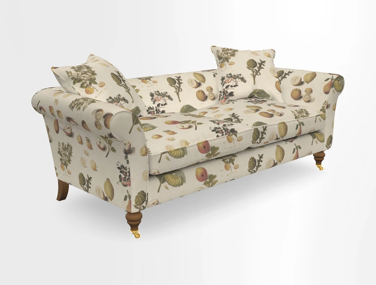 Otley 3 Seater Sofa in RHS Botanicals Palm Leaf Corn