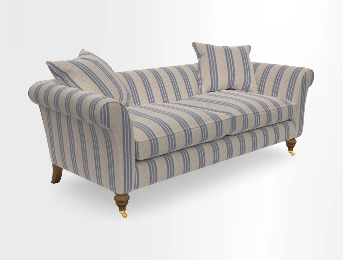Otley 3 Seater Sofa in RHS Botanicals Palm Leaf Corn