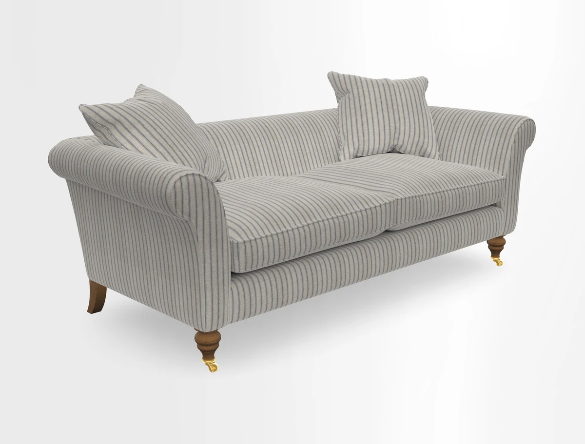 Otley 3 Seater Sofa in RHS Botanicals Palm Leaf Corn