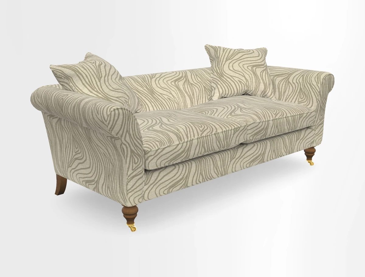 Otley 3 Seater Sofa in RHS Botanicals Palm Leaf Corn