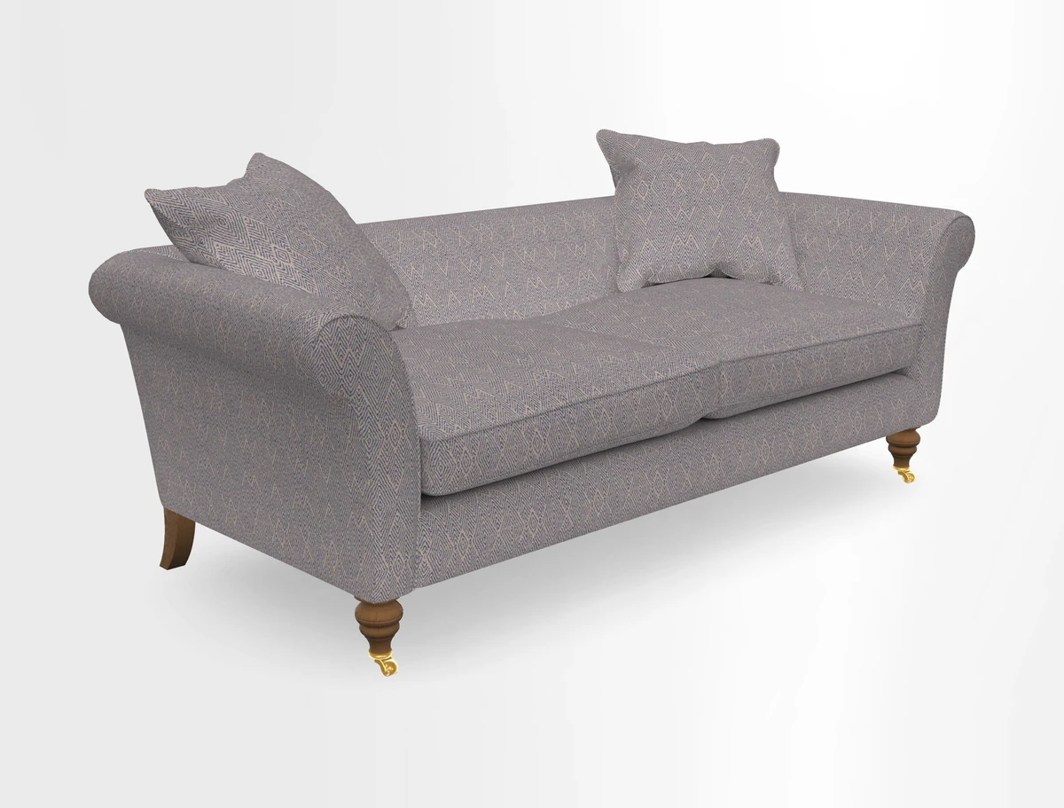 Otley 3 Seater Sofa in RHS Botanicals Palm Leaf Corn