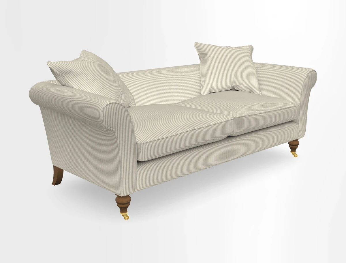 Otley 3 Seater Sofa in RHS Botanicals Palm Leaf Corn