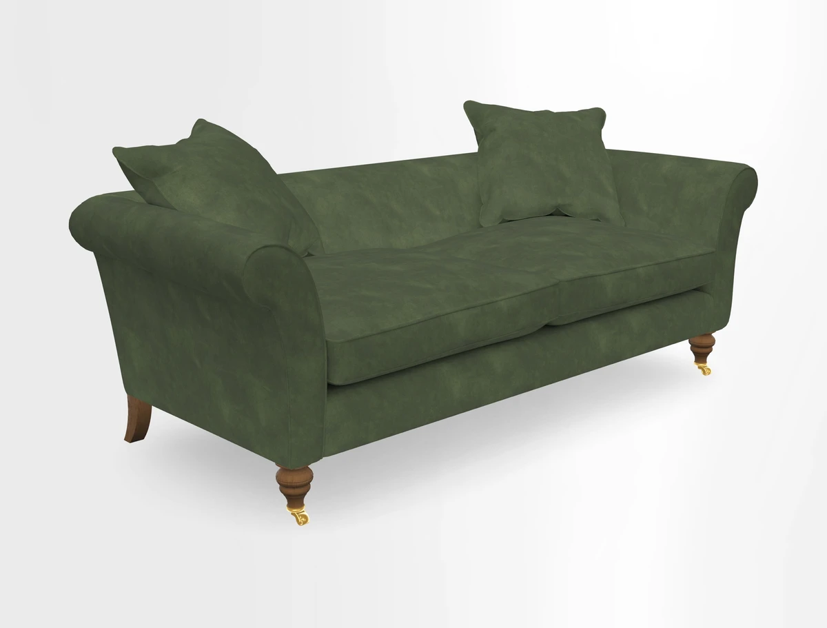 Otley 3 Seater Sofa in RHS Botanicals Palm Leaf Corn