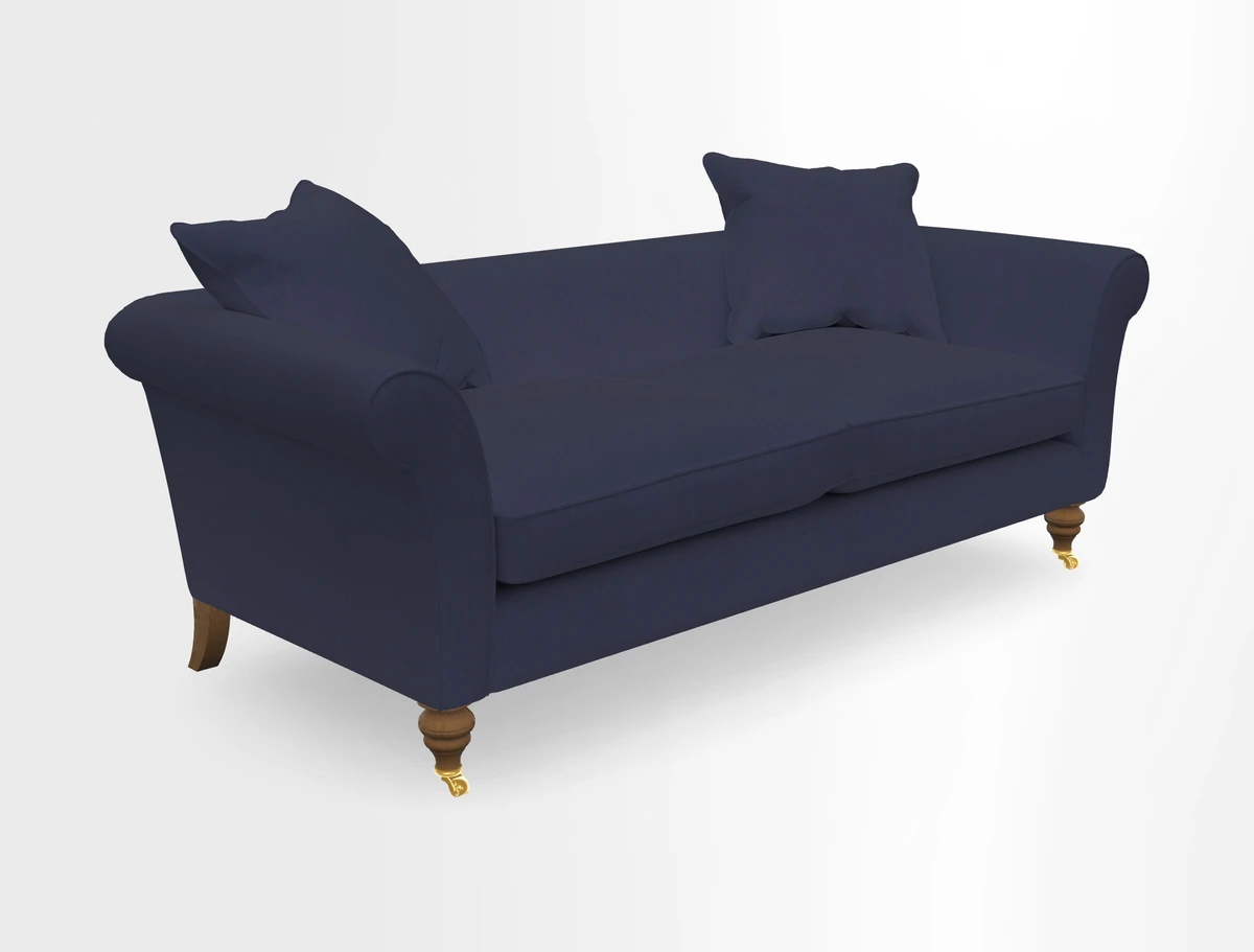 Otley 3 Seater Sofa in RHS Botanicals Palm Leaf Corn