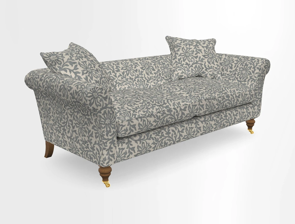 Otley 3 Seater Sofa in RHS Botanicals Palm Leaf Corn
