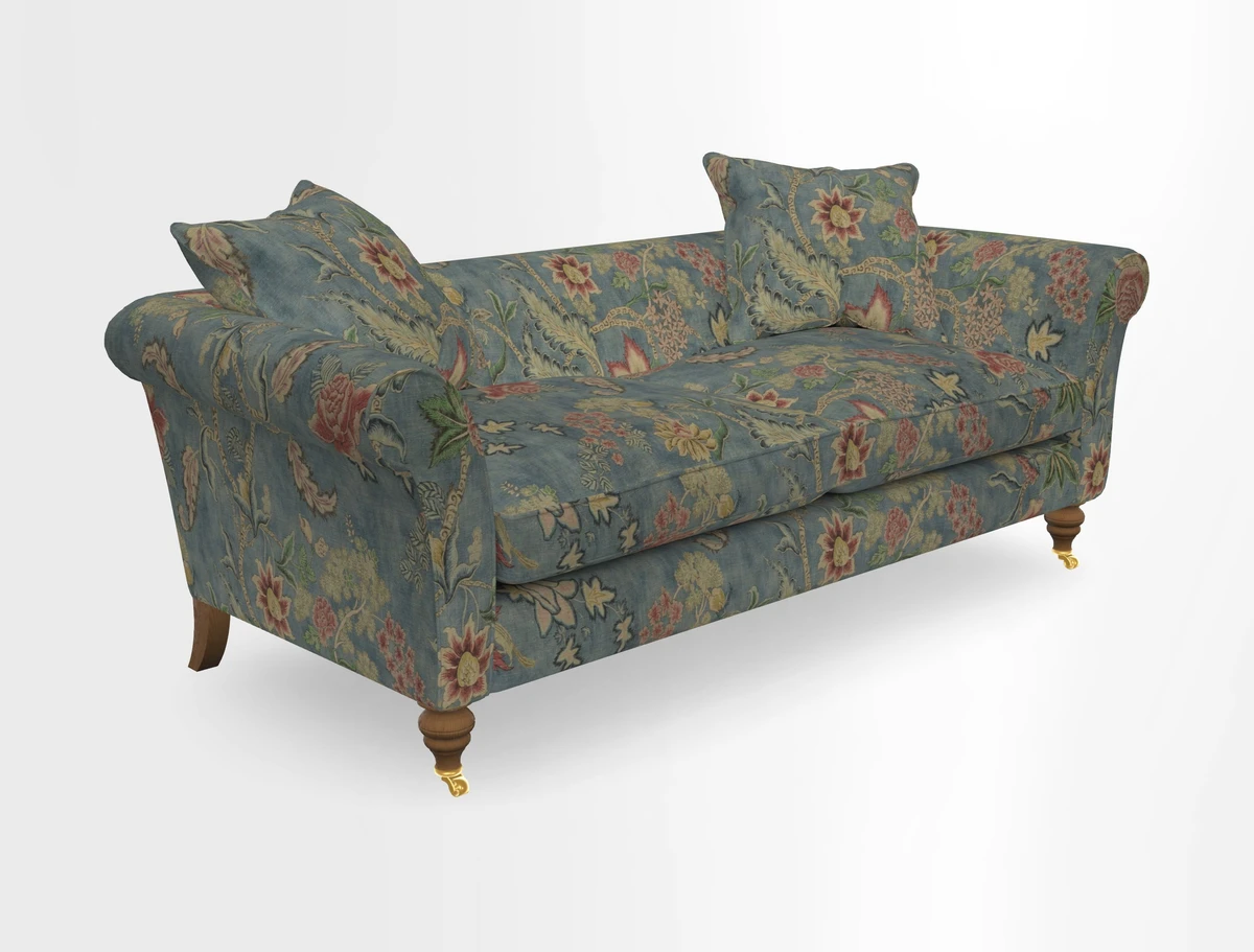 Otley 3 Seater Sofa in RHS Botanicals Palm Leaf Corn