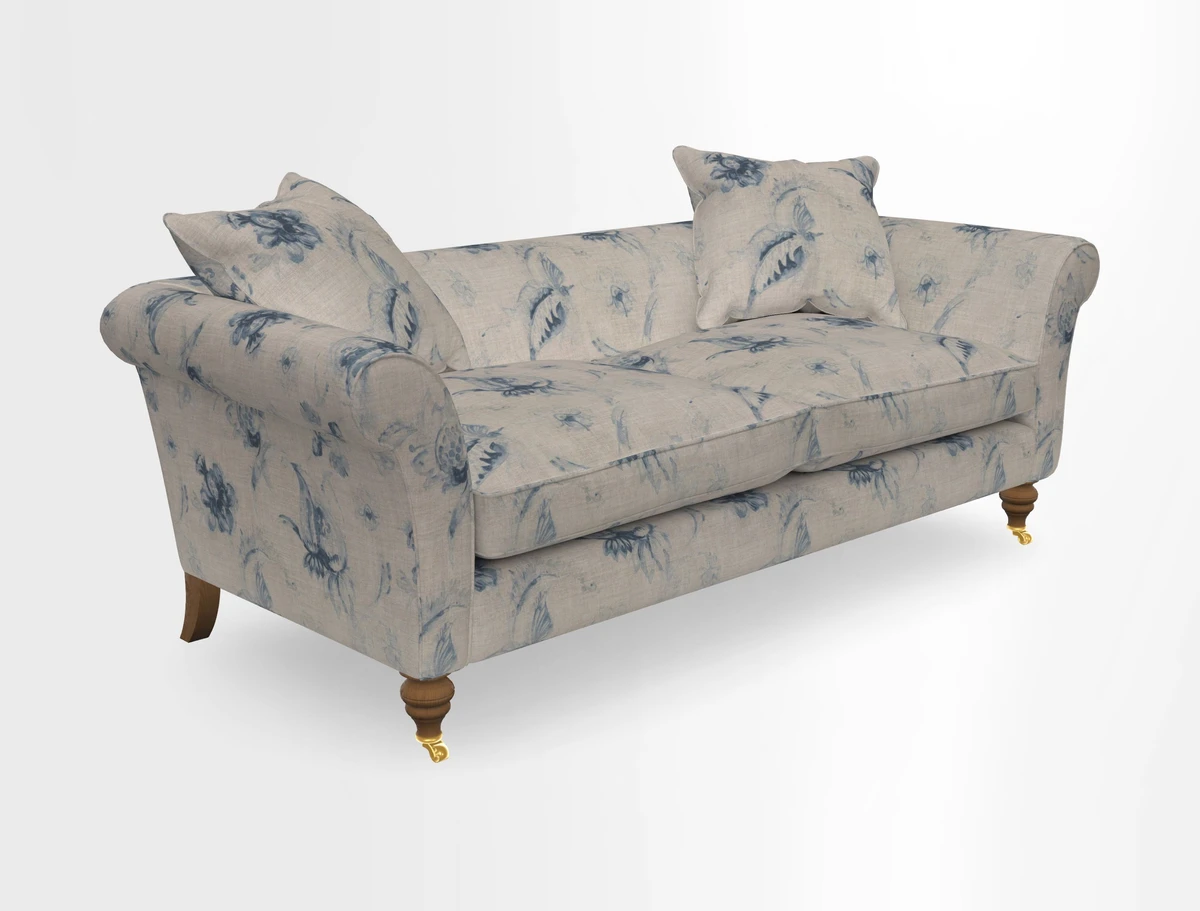 Otley 3 Seater Sofa in RHS Botanicals Palm Leaf Corn