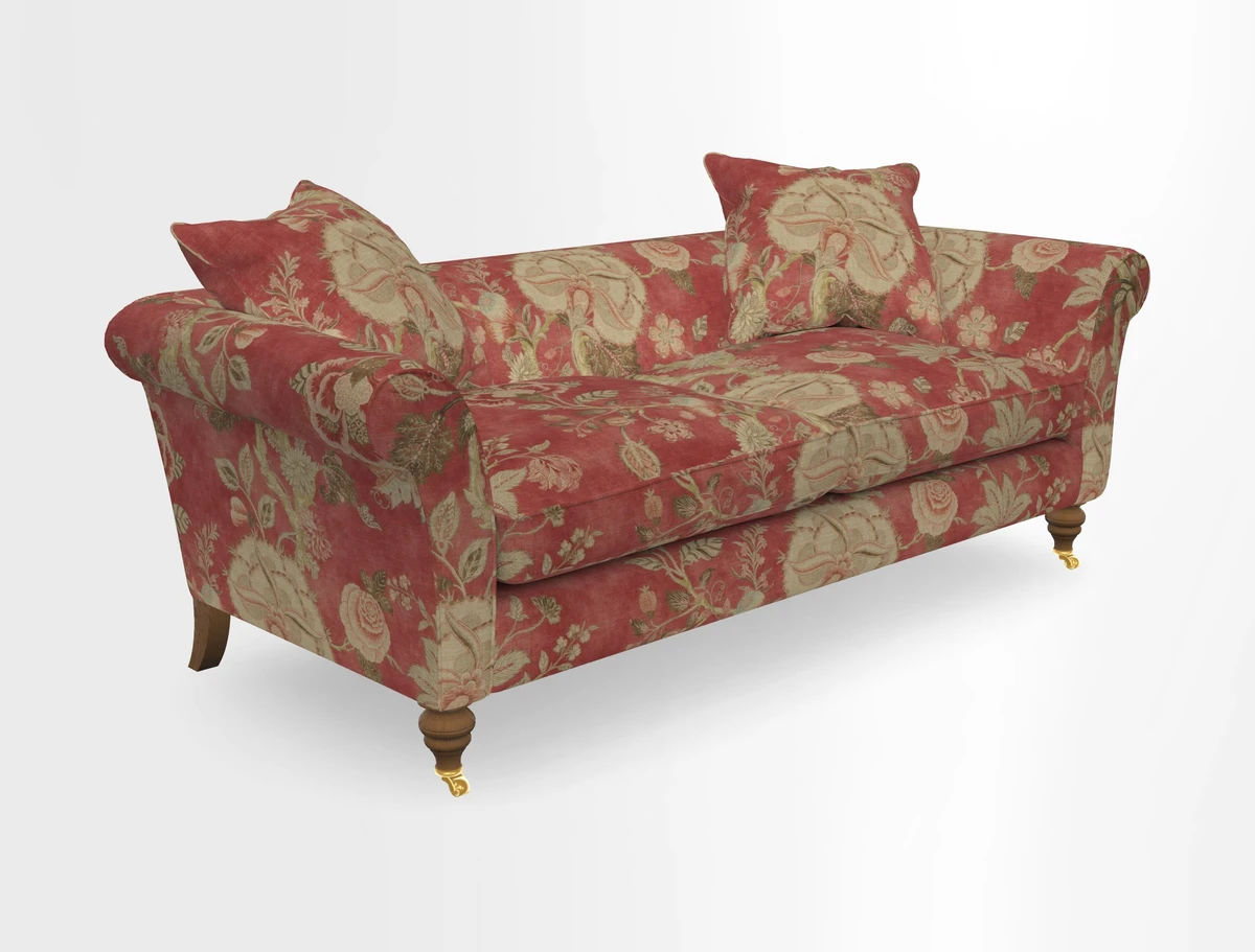 Otley 3 Seater Sofa in RHS Botanicals Palm Leaf Corn