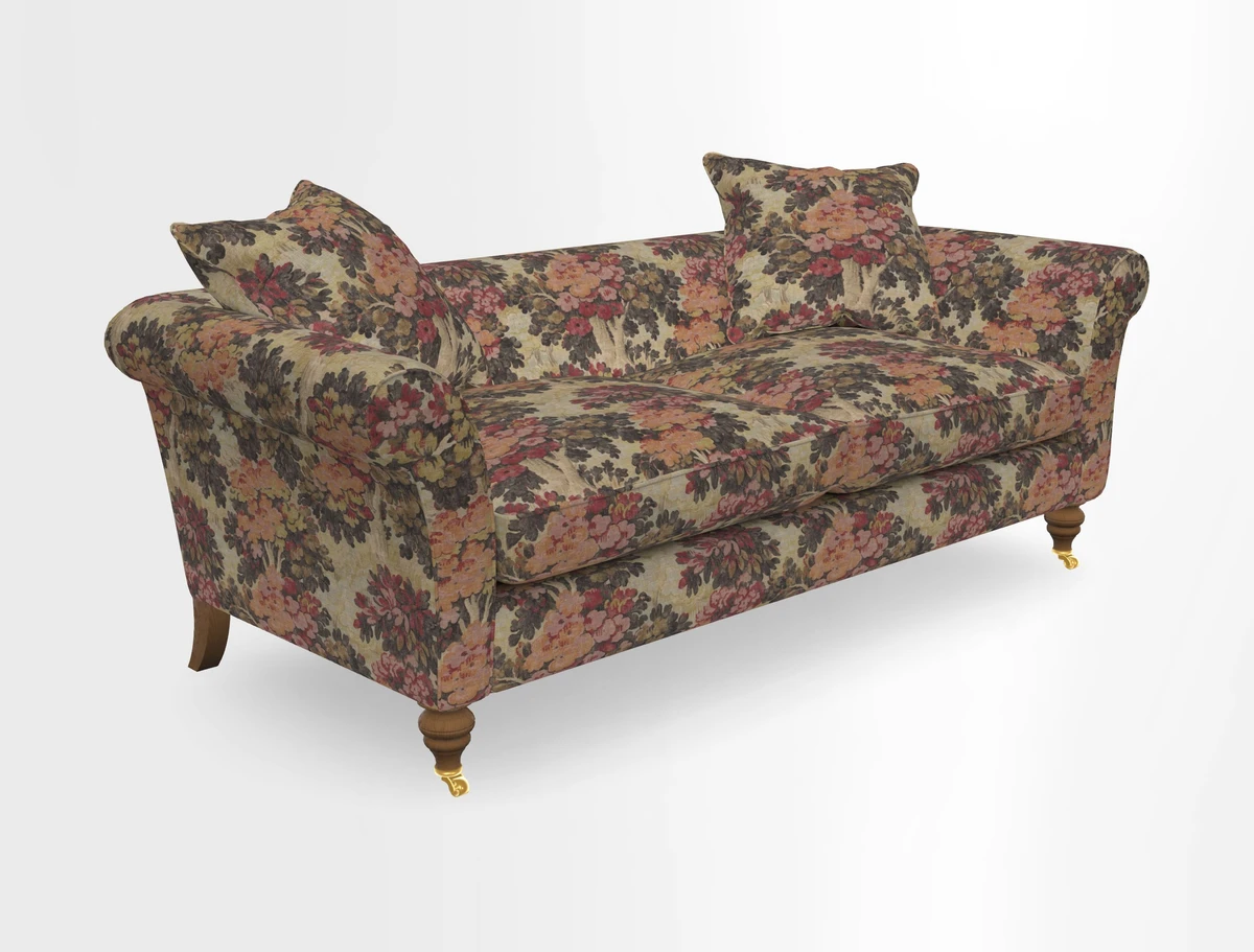 Otley 3 Seater Sofa in RHS Botanicals Palm Leaf Corn