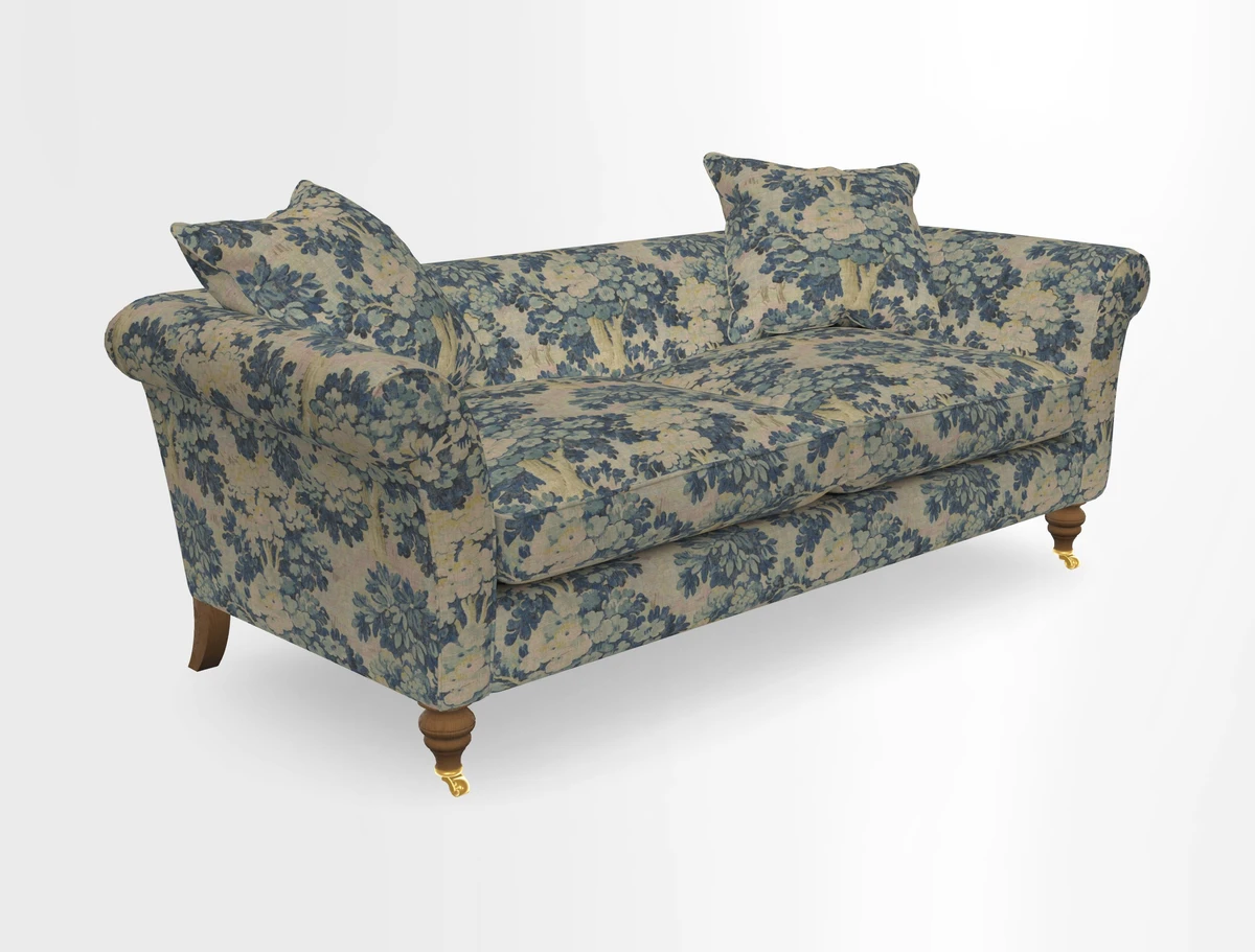 Otley 3 Seater Sofa in RHS Botanicals Palm Leaf Corn
