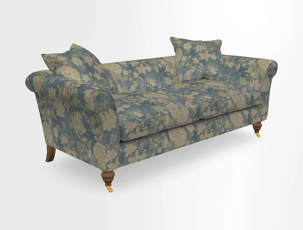 Otley 3 Seater Sofa in RHS Botanicals Palm Leaf Corn
