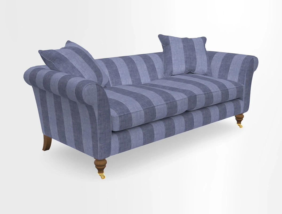 Otley 3 Seater Sofa in RHS Botanicals Palm Leaf Corn