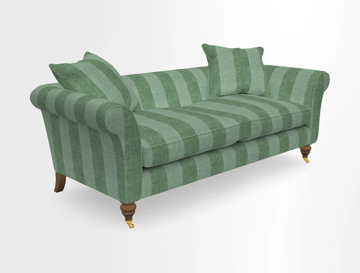 Otley 3 Seater Sofa in RHS Botanicals Palm Leaf Corn