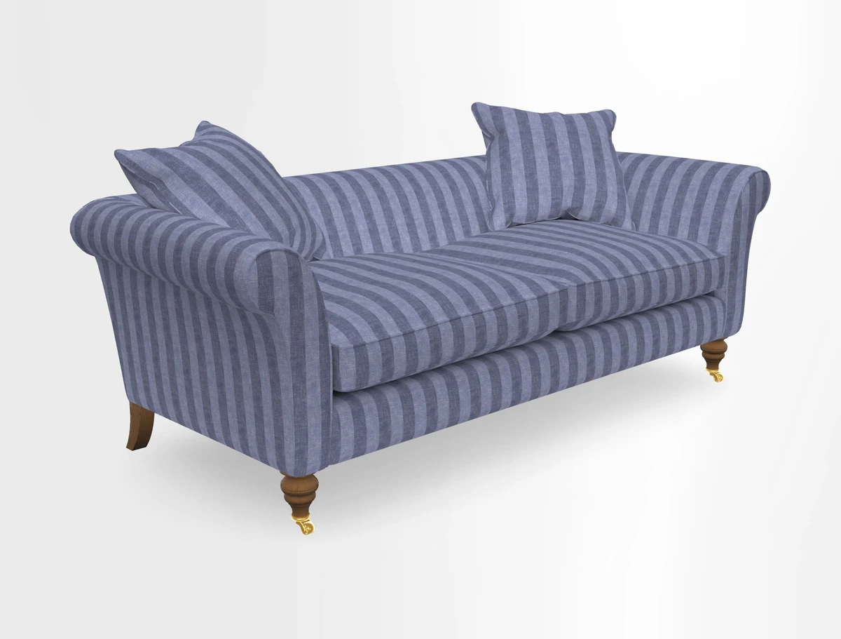Otley 3 Seater Sofa in RHS Botanicals Palm Leaf Corn