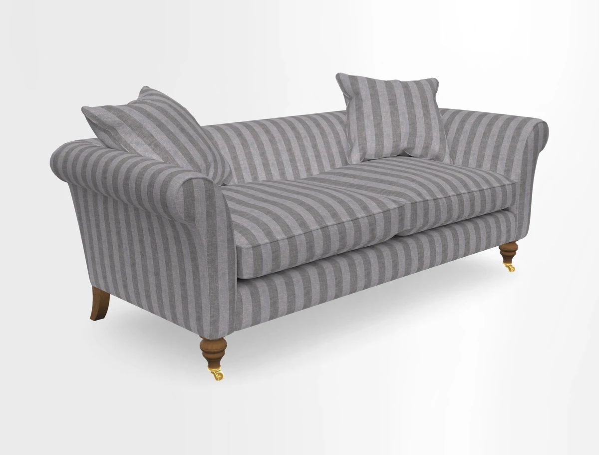Otley 3 Seater Sofa in RHS Botanicals Palm Leaf Corn