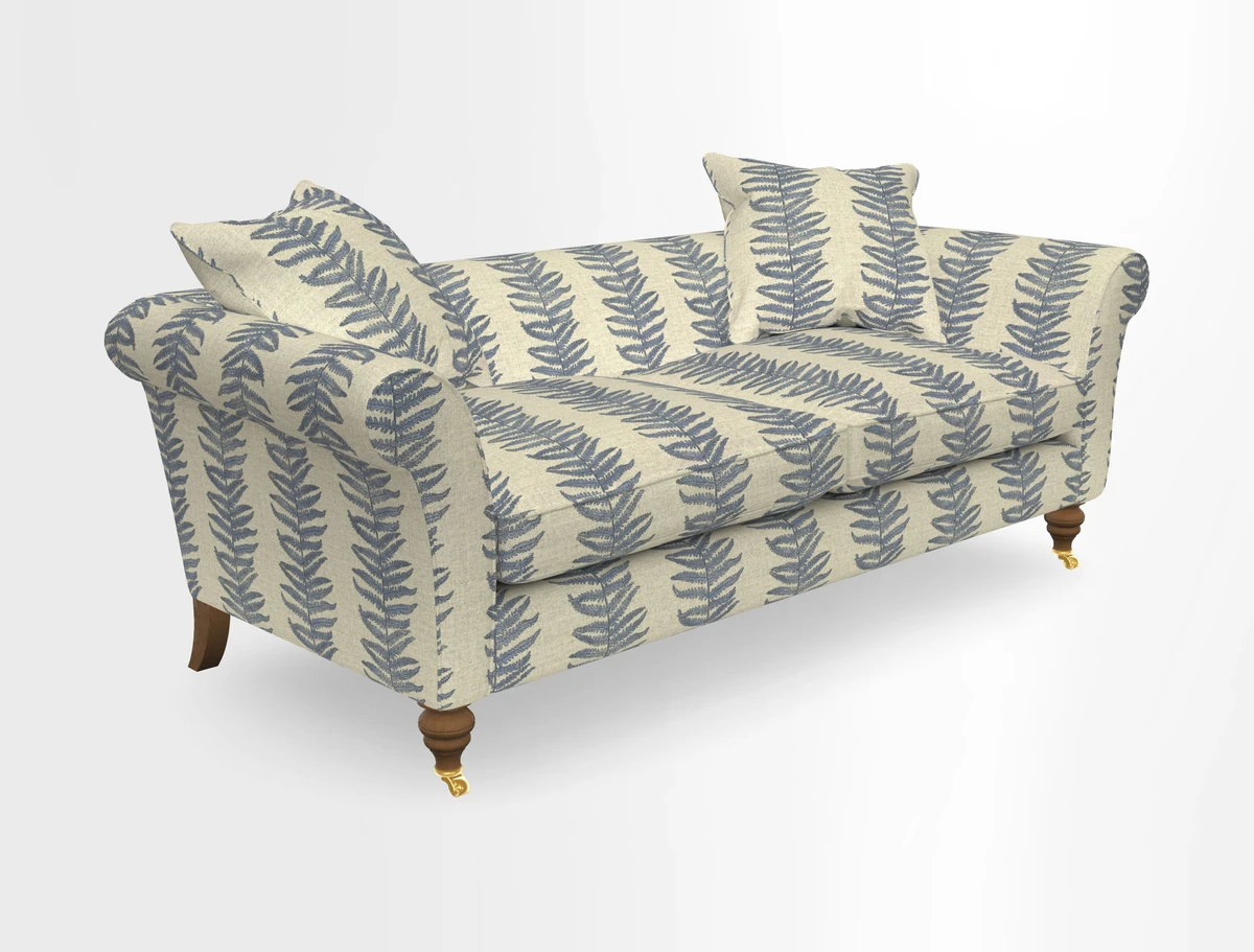 Otley 3 Seater Sofa in RHS Botanicals Palm Leaf Corn