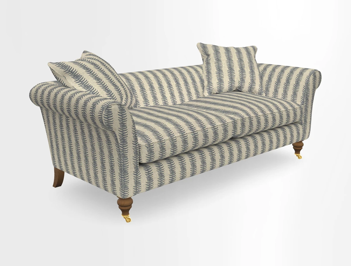 Otley 3 Seater Sofa in RHS Botanicals Palm Leaf Corn