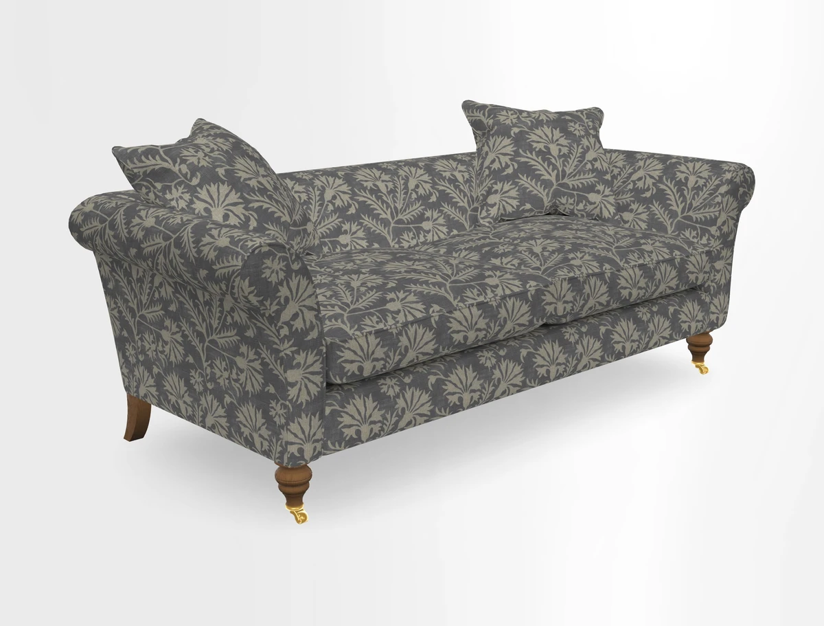 Otley 3 Seater Sofa in RHS Botanicals Palm Leaf Corn