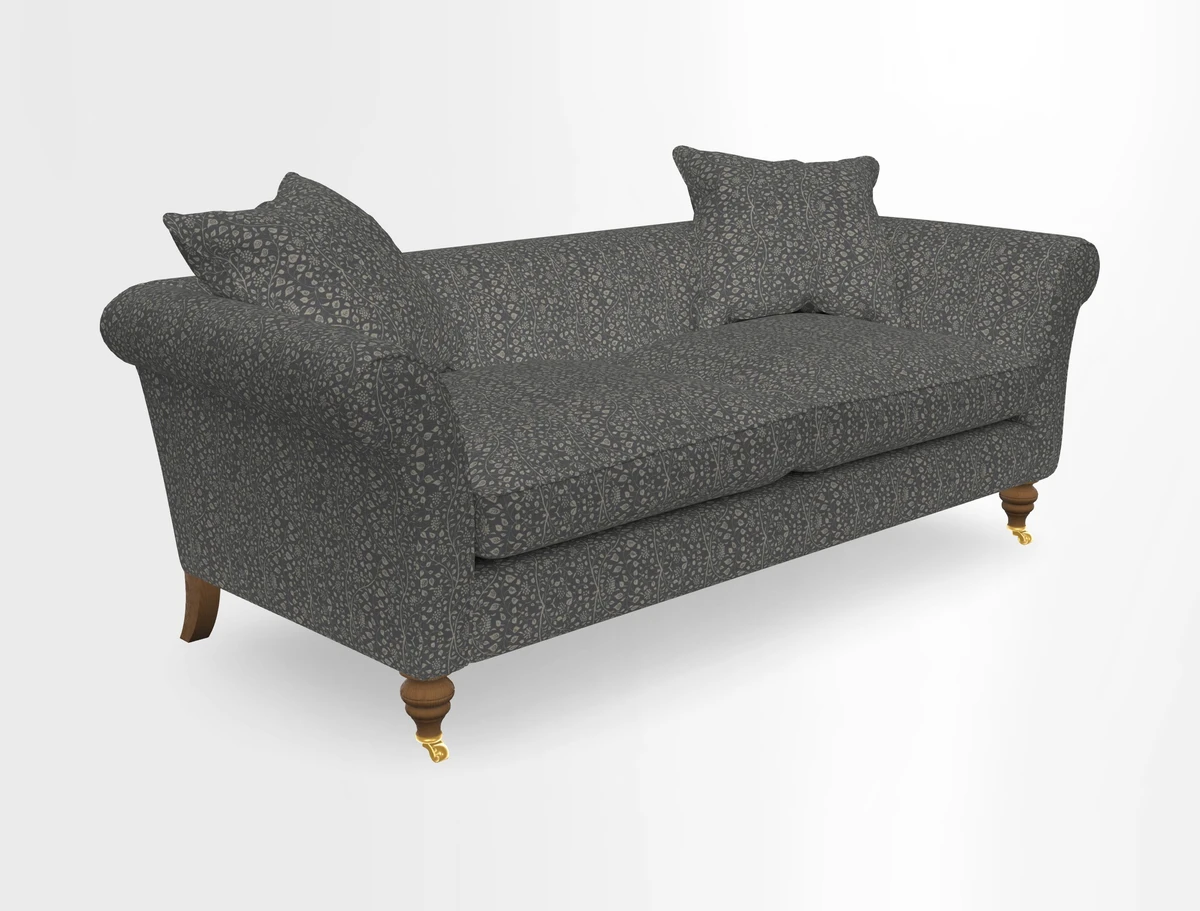Otley 3 Seater Sofa in RHS Botanicals Palm Leaf Corn