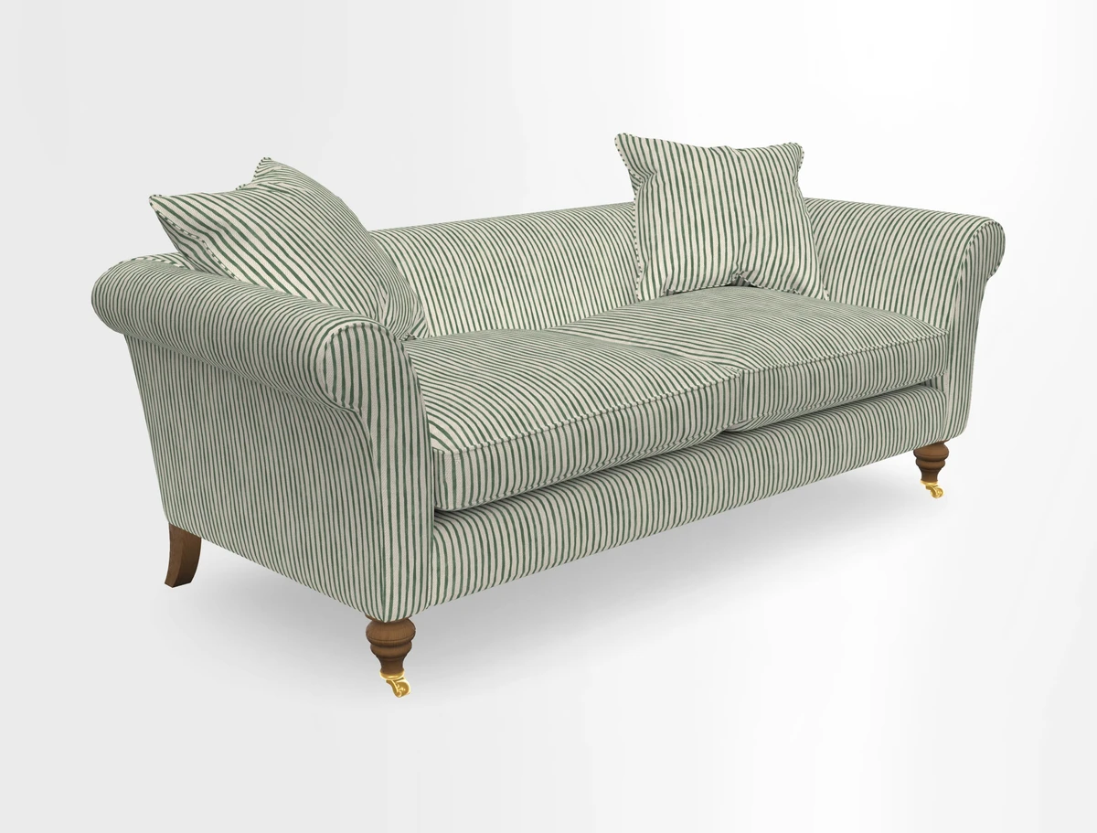 Otley 3 Seater Sofa in RHS Botanicals Palm Leaf Corn